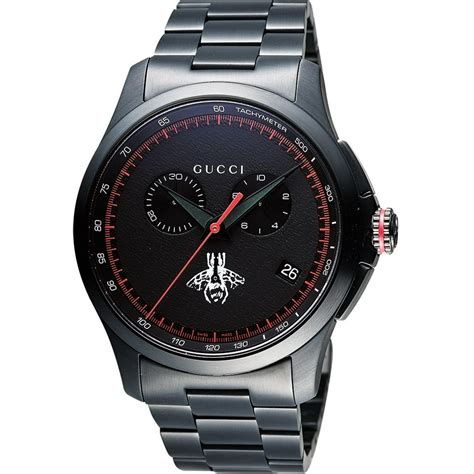 gucci g-timeless watch black|gucci g timeless watch price.